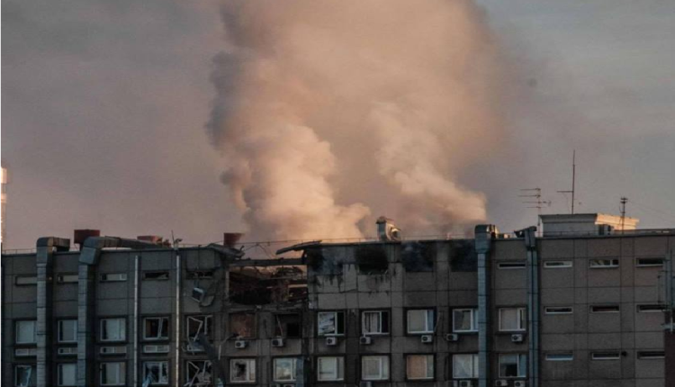 غارة روسية تخض العاصمة الأوكرانية كييف