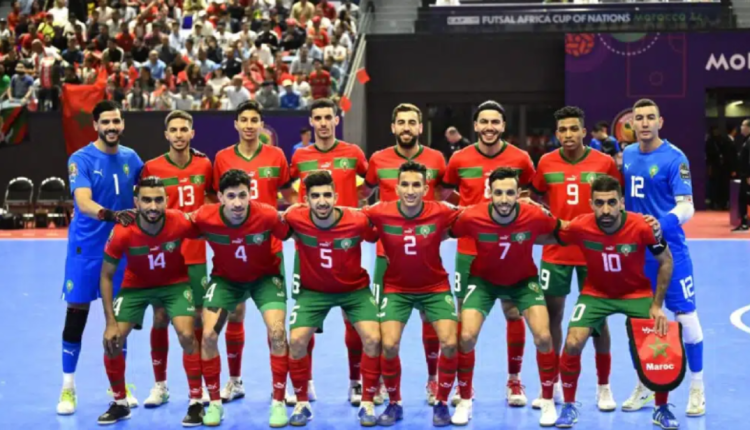 هزيمة المنتخب المغربي لكرة القدم داخل القاعة أمام فرنسا في مباراة ودية