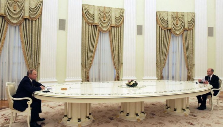 فلاديمير بوتين أولاف تشولز