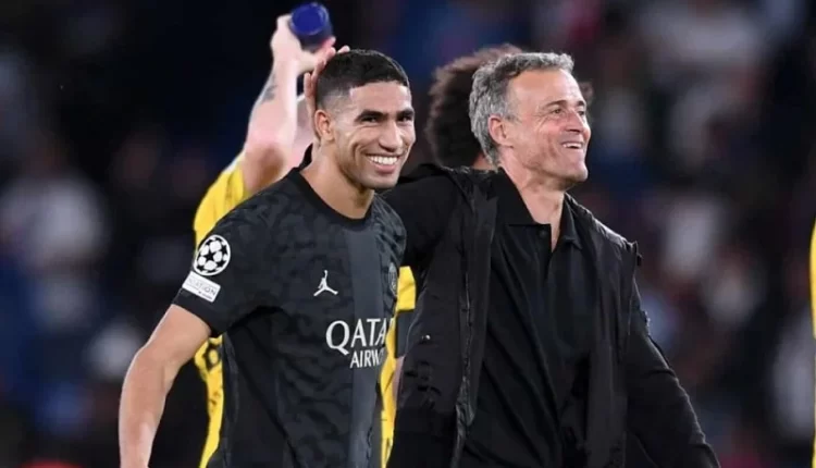 إنريكي يواصل الإشادة بأشرف حكيمي