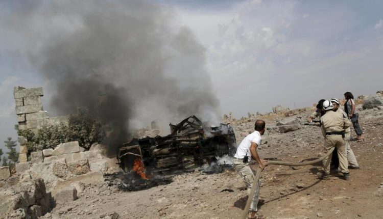 إنفجار سيارة ملغمة بمنبج شمالي سوريا