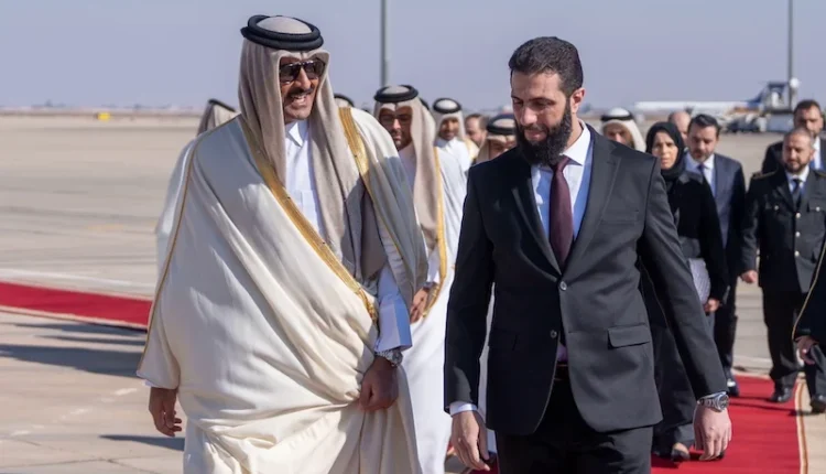 أمير قطر يزور سوريا للقاء أحمد الشرع