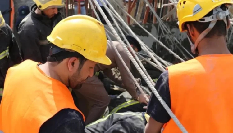 وفاة عامل بناء بسبب انهيار جزئي لعمارة قيد الانشاء بالدار البيضاء