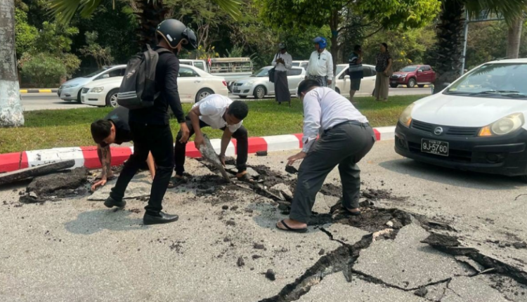 زلزال بقوة 7،7 درجة يضرب وسط بورما