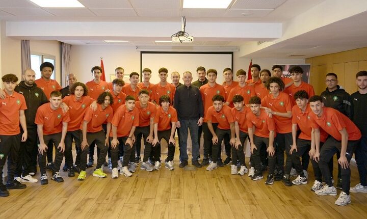 فوزي القجع يحت أشبال الأطلس على التألق بالمنافسة القارية