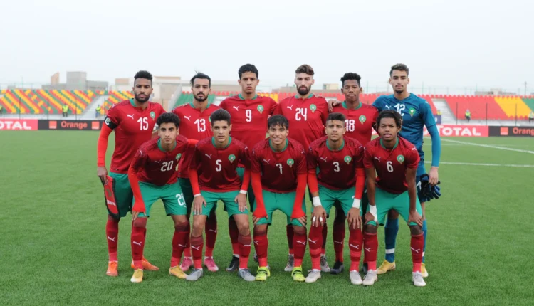 30 لاعبًا في قائمة منتخب الشباب المغربي لمواجهة غانا وسيراليون