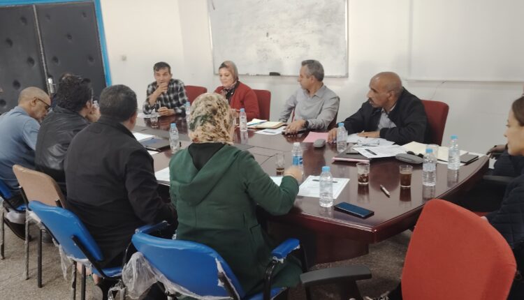 الجامعة الوطنية للصحة المنوية تحت لواء الاتحاد العام للشغالين بالمغرب المكتب الإقليمي تازة