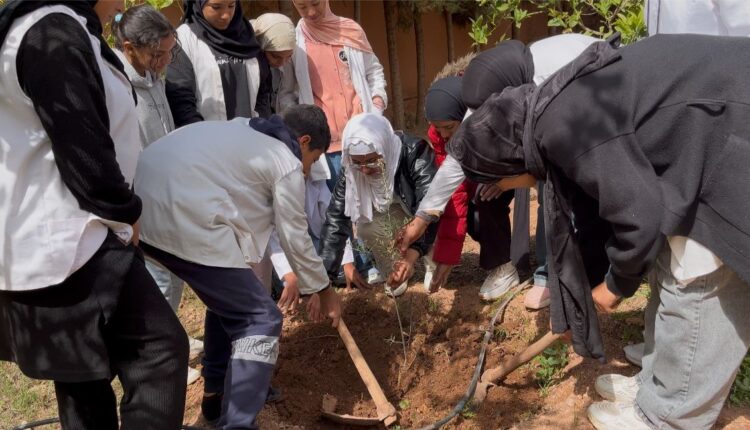 ثانوية الأطلس الإعدادية ترفع التحدي في مجال البيئة!