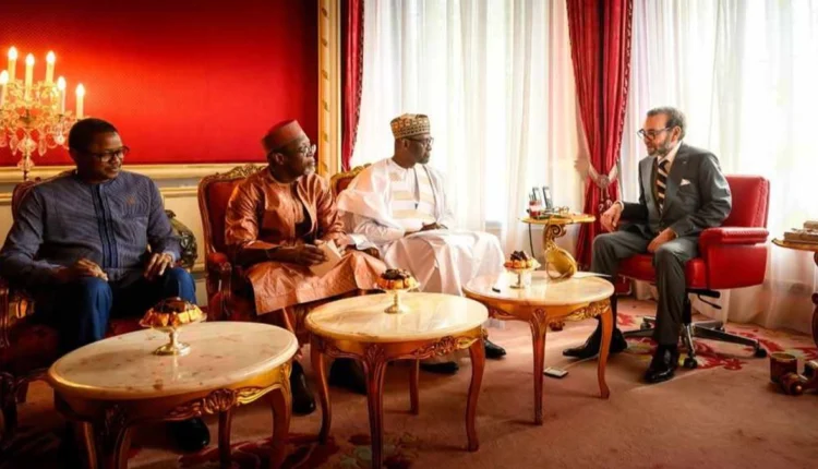 جلالة الملك يستقبل وزراء خارجية دول الساحل الإفريقي