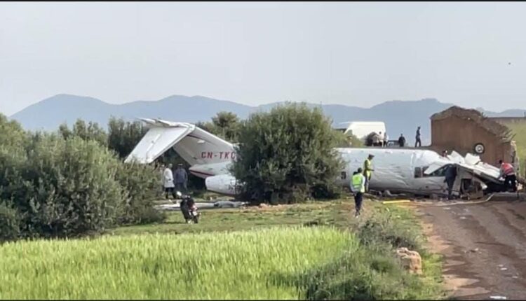 حادث سقوط طائرة قرب مطار سايس: نسأل الله السلامة