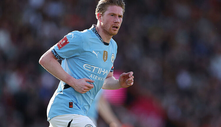 دي بروين يعلن مغادرته مانشستر سيتي نهاية الموسم