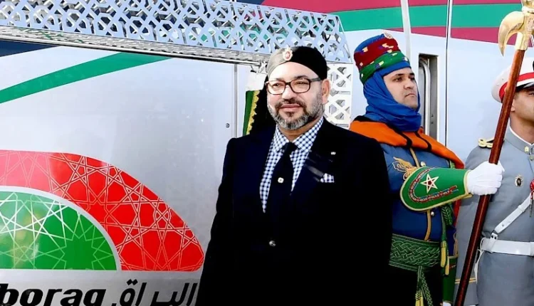 جلالة الملك يعطي إنطلاقة القطار الفائق السرعة القنيطرة مراكش