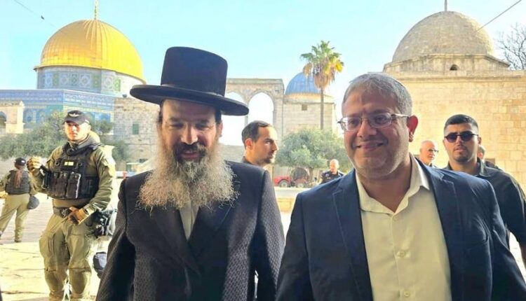 بن غفير يقتحم المسجد الأقصى