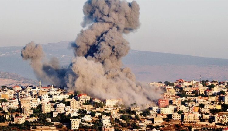 الطيران الحربي الإسرائيلي يشن غارات عنيفة على النبطية جنوب لبنان