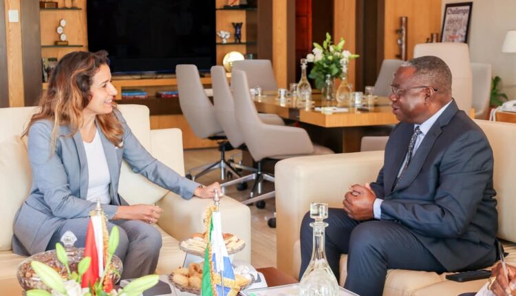 بنعلي تستقبل سفير جمهورية سيراليون المعتمد بالمملكة المغربية