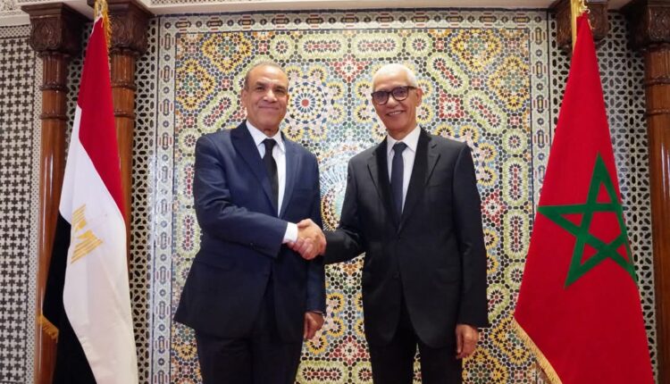المغرب ومصر يؤكدان على التعاون والاحترام المتبادل