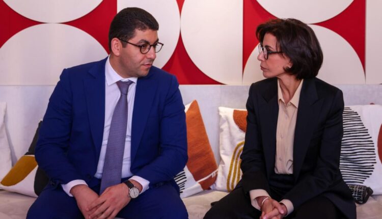 وزيرة الثقافة الفرنسية تزور الجناح المغربي في مهرجان كان السينمائي