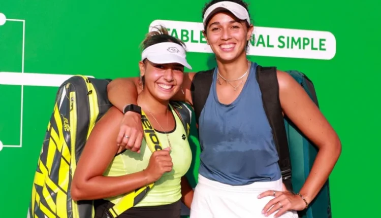 تأهل الثنائي المغربي آية العوني وضياء الجردي لربع نهائي جائزة الأميرة للا مريم لكرة المضرب