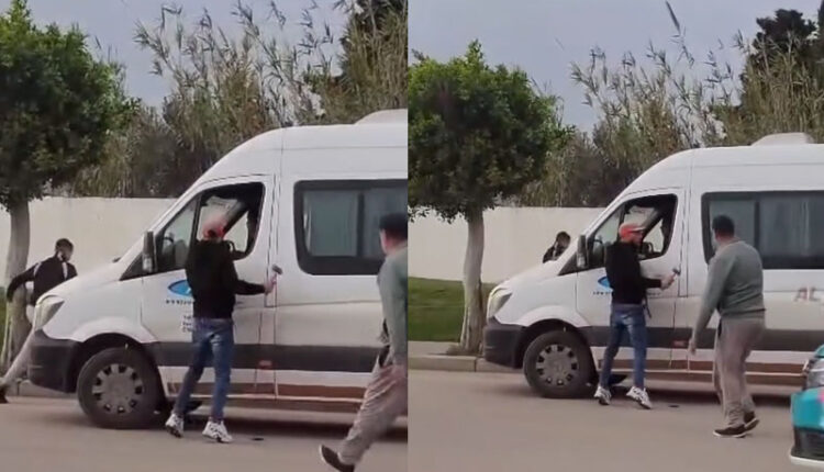 مسلحون يهجمون على حافلات عمال قرب مطار ابن بطوطة بطنجة