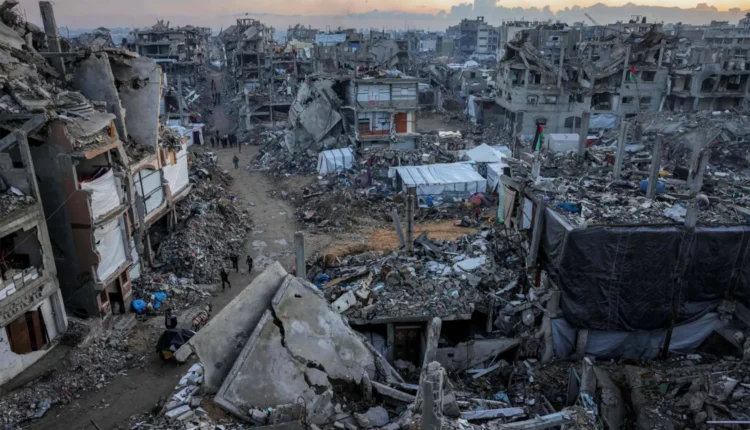 مقتل12 فلسطينياً بغارات إسرائيلية على خان يونس