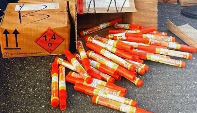 توقيف مشتبه فيه بحيازة وترويج المفرقعات المهربة في أولاد تايمة