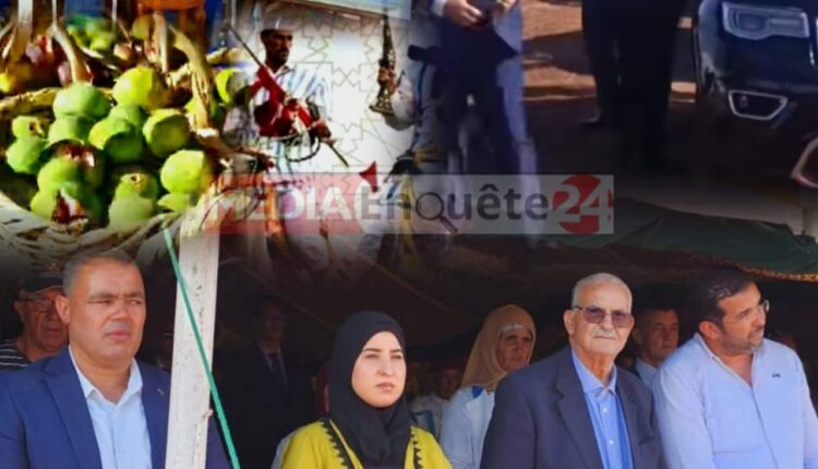 عامل الجديدة يقوم بزيارة لمهرجان التين للتبوريدة