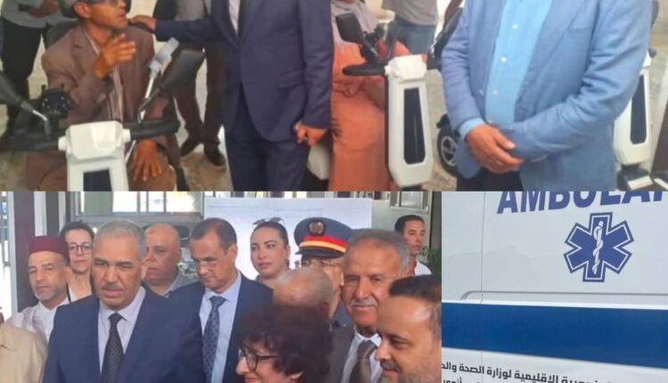 الجديدة : عامل الإقليم يشرف على تسليم معدات صحية وطبية