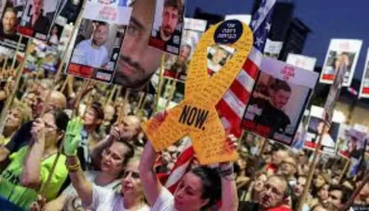 احتجاجات في تل أبيب تطالب بإنهاء الحرب وإعادة الرهائن